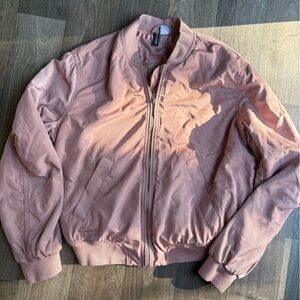 H&M Pink Bomber Jacket